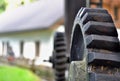 Cogwheel detail - part of watermill device